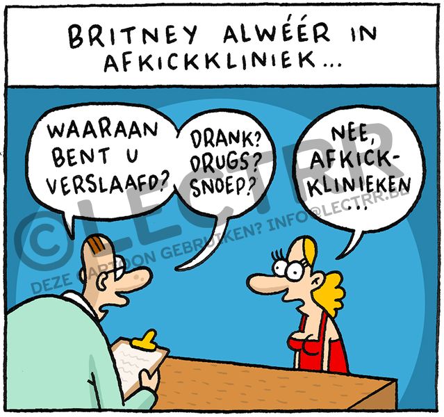 Britney in afkickkliniek